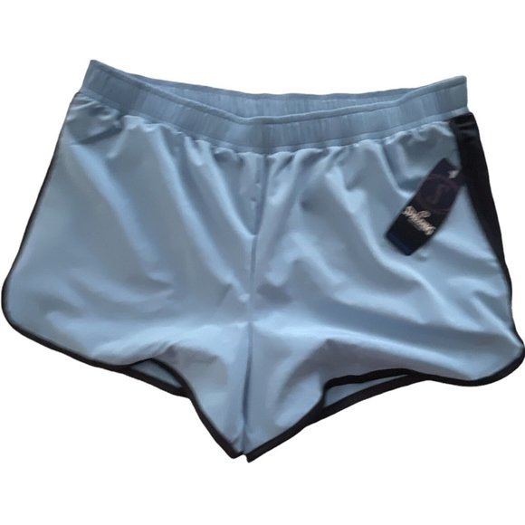 Women’s Shorts SPALDING PERFORMANCE Running Shorts Blue Size L - Picture 1 of 9